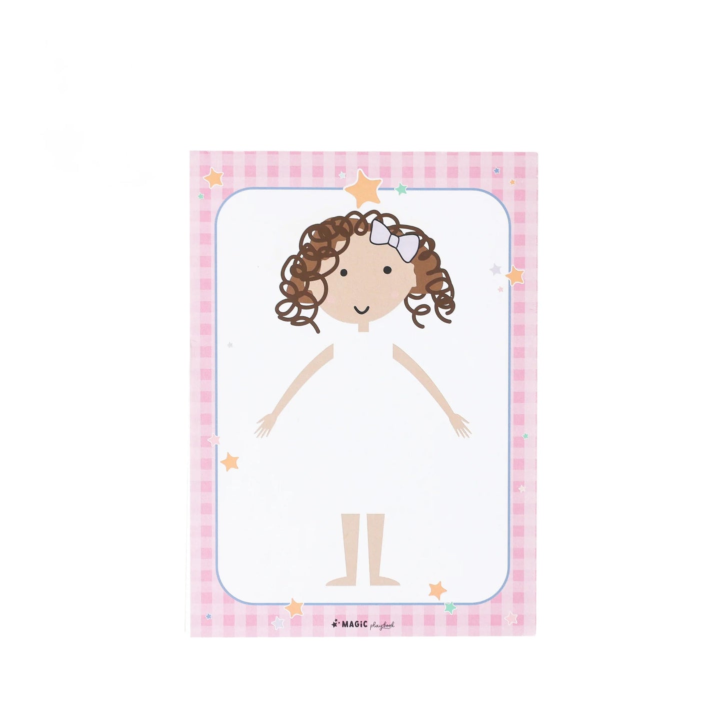 Dress-a-Doll Pretend Play Notepad (Pink)